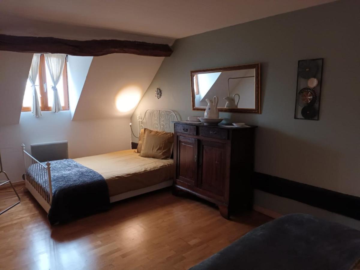 Chambre Dhotes B&B Le Figuier Benayes Habitación foto